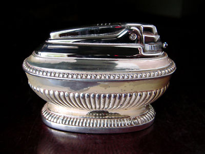 Ebay Antiques on Vintage Antique Silver Ronson Variflame Queen Anne Beaded Table Desk