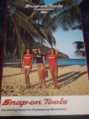 Snap Calendar Girls on 1983 Snap On Tools Pinup Girl Calendar Completed