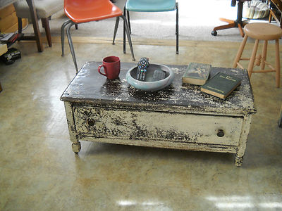 Antique Primitive Furniture on Antique Primitive Rustic Wood Coffee Table Grunge